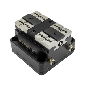 Upgraded New KSP2-75 75mm Pneumatic Clamping Force Blocks Concentric Vise <strong>for</strong> Vice <strong>Clamp</strong> Grip Jaw Fixture On Cnc Machine