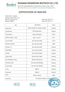 Nhà Máy axit amin alpha-ketoglutarate aakg thức ăn cấp thực phẩm L-Arginine HCL bột - Product Image 2