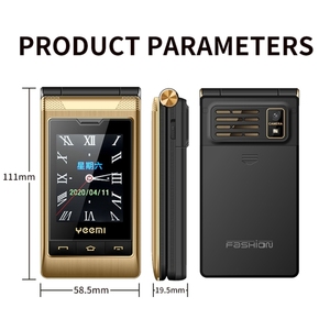 Feature Phone Mafam F10 Dual-screen Flip Phone 2.8 Inch Touch Display 5900mAh Battery SOS GSM <strong>Mobile</strong> Phone Smartphone - Product Image 4