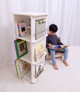 Kệ Sách Xoay Được Giá Sắp Xếp Sách Để Bàn Bằng Gỗ Giá Trưng Bày Điều Chỉnh Được - Product Image 2