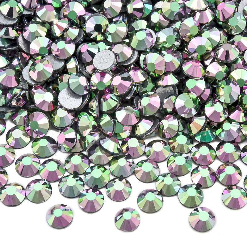 Metallic Pinkish Green