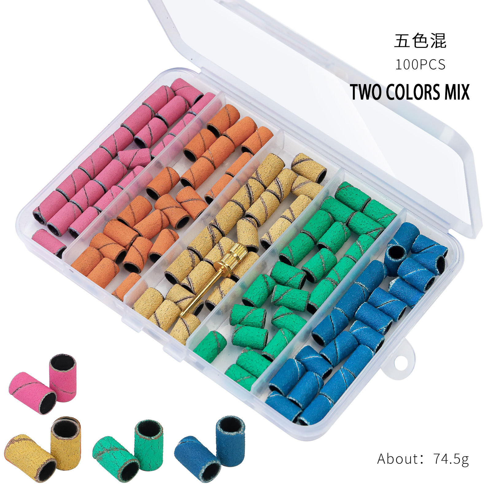 100 PCS Boxed sand ring 9#