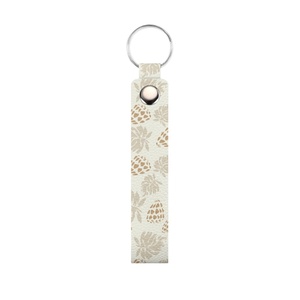 Halka su geçirmez deri ile el yapımı özel anahtarlık Hawaiian anahtarlık tam baskı anahtarlık bırakın - Product Image 4
