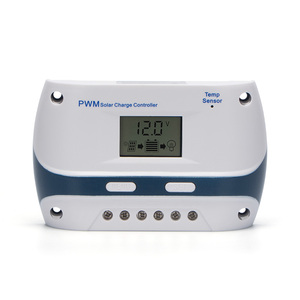 GCSOAR LCD Screen <strong>12</strong>/24 <strong>Volt</strong> Solar Char <strong>Controller</strong> Dual USB PV Power Charge <strong>Controller</strong> Solar <strong>Controller</strong> - Product Image 1