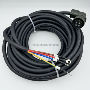 10m kablo Servo Motor kablosu JWSP-XM08NS1-10 4 Pin güç kablosu JWSP-XM08NF1-10 JWSP-XM08NS2-10 JWSP-XM08NF2-10 için CNC makinesi - Product Image 6