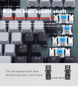 Technology 87 Key Mechanical <strong>Keyboard</strong> Wired and Wireless Three Mode Tablet Phone Computer Gaming <strong>Keyboard</strong> - Product Image 5