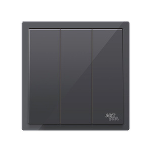 ARTDNA住宅用/汎用ユニバーサル3ギャングスイッチLEDインジケーターライトスイッチ付き1ウェイ - Product Image 2