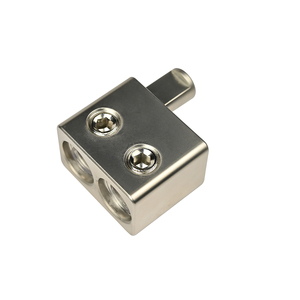 1x 0 Gauge in / 3X <strong>4</strong> Gauge Out Amp Power Distribution Ground <strong>Distributor</strong> Connecting Block 3 Way Power Distribution Block - Product Image 6