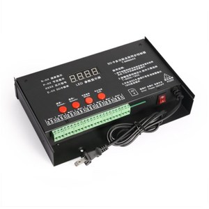 Controller RGB programmabile a colori Led DMX TTL Controller di illuminazione a Led con scheda SD per progetto di illuminazione