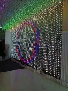 Cortina de luz Led RGB Programable, luces inteligentes de Navidad, DMX 512 - Product Image 4