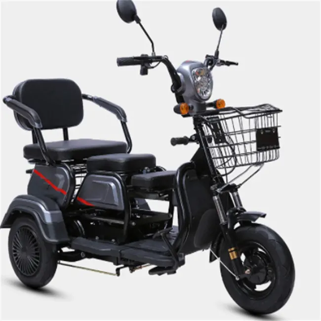 Tricycle Scooter électrique 3 roues Tricycle électrique moto pour adultes passager à bas prix