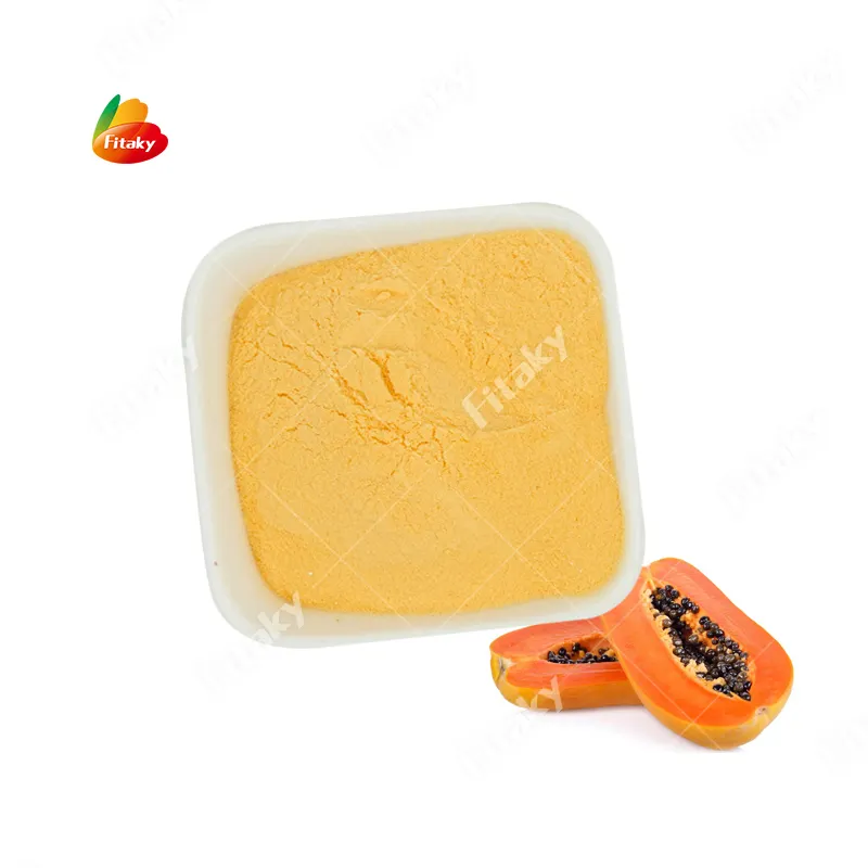 Polvere di Papaya essiccata a spruzzo Papaya liofilizzata in polvere Papaya in polvere