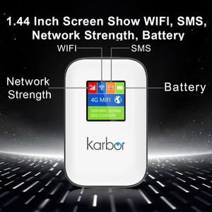 Router Seluler <span class=keywords><strong>WiFi</strong></span> Karbor 2.4GHz dengan Slot Nano SIM, Kecepatan Data LAN Maksimum 150Mbps, Firewall & Enkripsi WEP, Tidak Terkunci, untuk SOHO - Product Image 5