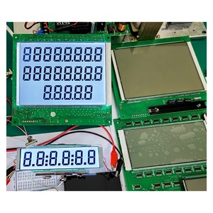 Produttore di fabbrica OEM 7 segmento di bordo 886 776 3 linee cifre Transflective TN HTN pompe di carburante Dispenser Display LCD - Product Image 4