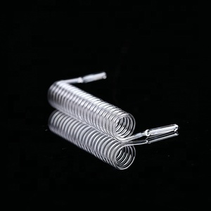 Ống Xoắn Ốc Trong Suốt Đánh Bóng Chịu Nhiệt Tùy Chỉnh Ống ThủY Tinh Thạch Anh Ống Xoắn Ốc Thạch Anh - Product Image 1