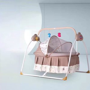 RHS-SC41 Multi-functional Baby Rocking Chair Sleep <strong>Cradle</strong> Modern Hanging Sleeper Comfortable Baby Bouncer Swing Electric