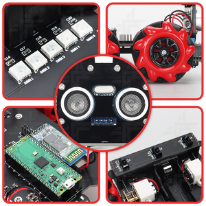 Pico RP204 Smart Robotic Car Starter Kit Raspberry Pi Pico schede di sviluppo e Kit per Arduino Kit robotici di programmazione