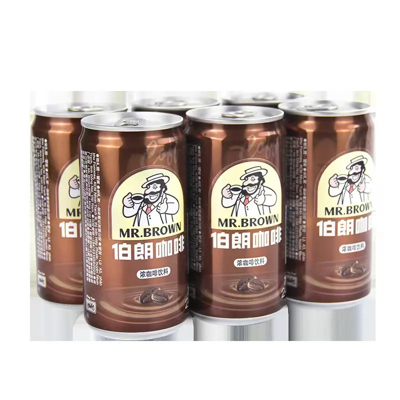 Tayvan markası MR. BROWN Brown 240ml * 24 kahverengi kahve Cappuccino orijinal hazır kahve içecekleri