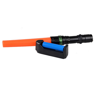 Đèn pin thiết lập nút chuyển đổi đa chức năng hợp kim nhôm điều khiển giao thông đũa thắp sáng Đường Sắt tín hiệu Baton torchlight - Product Image 5