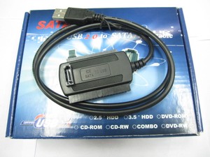 OEM USB 2.0 到 IDE/SATA 转换器适配器电缆，用于硬盘/光驱/燃烧器 - Product Image 6
