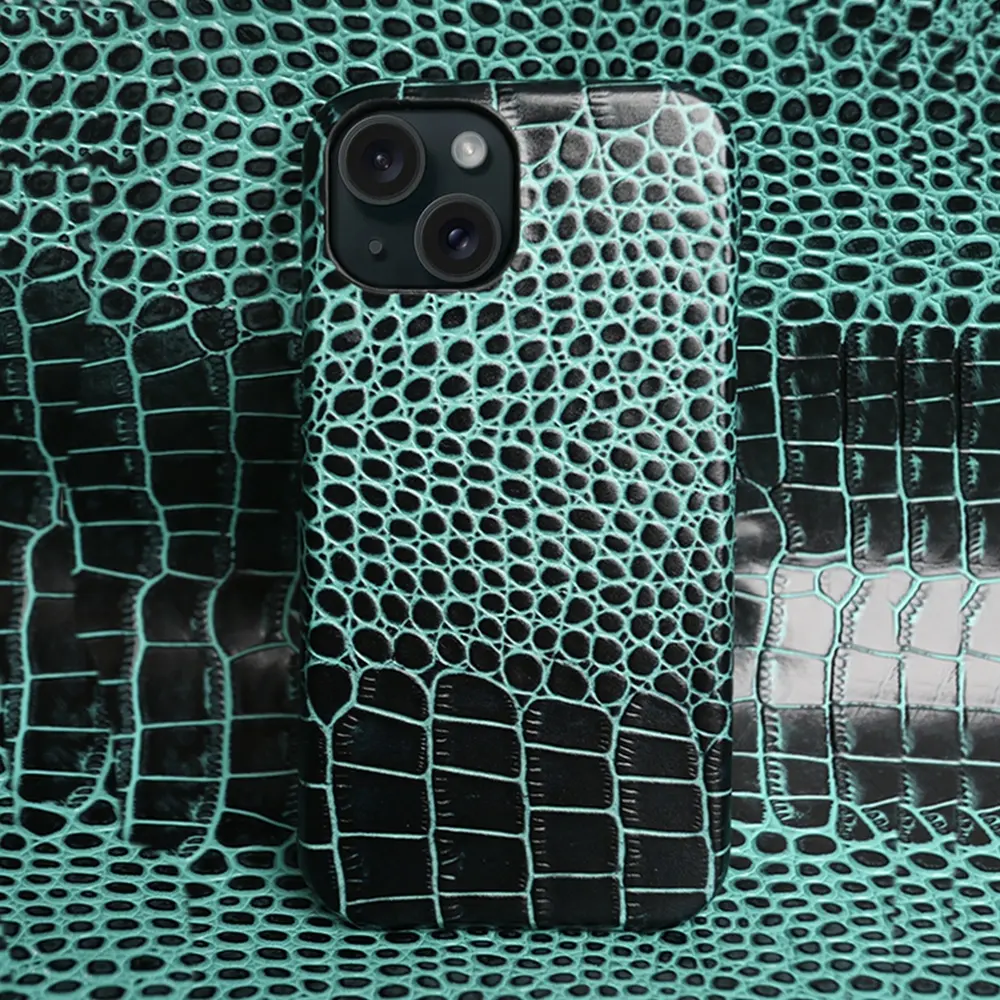 PGRETY Neue hochwertige Alligator Texture Leder Telefon hülle