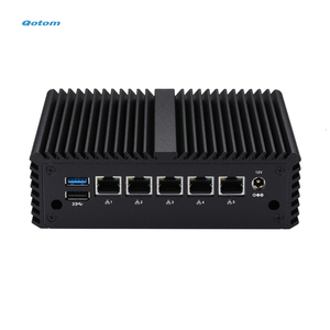 Qotom 12th Gen CPU J6412 DDR4 Soft Routing 5*2,5 Gigabit LAN Firewall Router Mini PC Soporte UEFI Linux pfsense OS - Product Image 3
