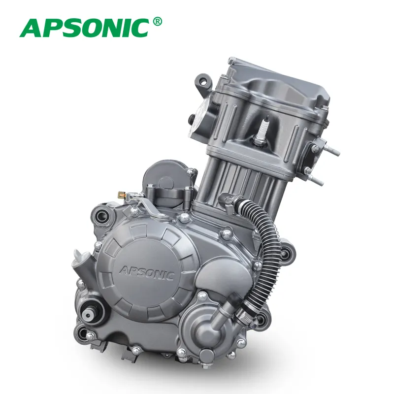 Water-cooled 200CC 4 stroke motorcycle engine parts piston engine assembly for apsonic