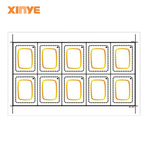 RFID Layout Prelam <strong>Inlay</strong> Pvc 25 Sheet Mifare Desfire EV1 EV2 EV3 2K 4K 8K Bytes for Rfid Card Making - Product Image 6