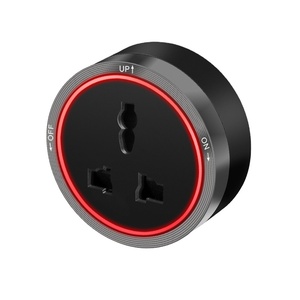 <strong>New</strong> Design Power Track Socket Universal Multiple Adapter Plug with Red LED Light - Product Image 3