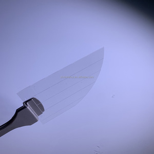 Al2O3 saf ve şeffaf tek kristal formu için sentetik safir pencereler - Product Image 1
