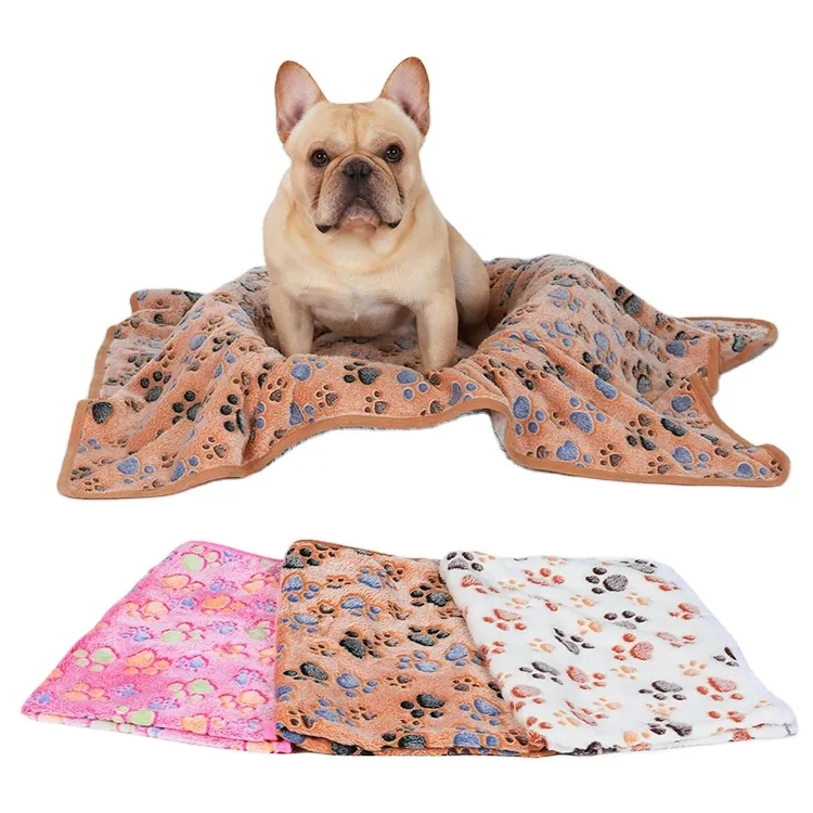 Logo personnalisé couvertures pour animaux de compagnie chien sommeil repos doux moelleux canapé lit Protection bonne qualité imperméable couverture pour animaux de compagnie