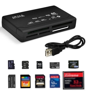 6 in 1 USB 3.0 adaptör yüksek hızlı bellek kart okuyucu USB 2.0 harici SD Mini mikro M2 MMC XD CF MS kart - Product Image 3