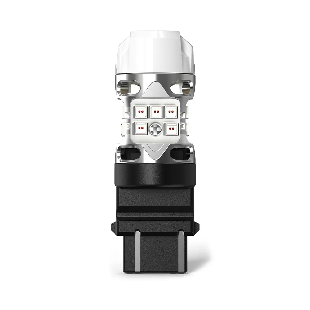 Seko 3157 P27/5W 3157 LED Switchback สัญญาณเลี้ยว DRL หลอดไฟรถยนต์20smd ไฟท้าย LED 3030