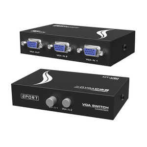 MT-VIKI MT-15-2CF VGA switch 2 porte VGA 2 in 1 out Per 2 computer di condividere 1 monitor - Product Image 1