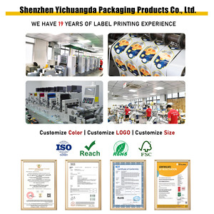 Nhãn bổ sung chế độ ăn uống cắt tùy chỉnh với bảng điều khiển dinh dưỡng cho chai, lọ và Túi - Product Image 5