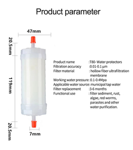 One Quick Connection <strong>Filter</strong> Core Hollow Fiber Ultrafiltration Membrane <strong>Filter</strong> Core Customized by Manufacturers - Product Image 5