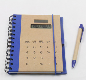 Schulpapierkraftwerkspindel-Notebook mit Solarenergie-Rechner kundenspezifische Spule Öko-Notebooks Sublimations-Übungsbuch - Product Image 4