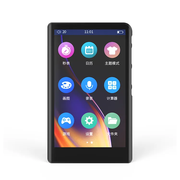 Ruizu H9 promozioni Radio portatile scheda per l'esecuzione di 3.8 pollici IPS Touch Screen Mp4 canzoni Download gratuito lettore musicale