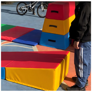 Dance Incline Triangle Mat with Stable Base for <strong>Leap</strong> Practice for School Shopping Mall Residential Use - Product Image 1
