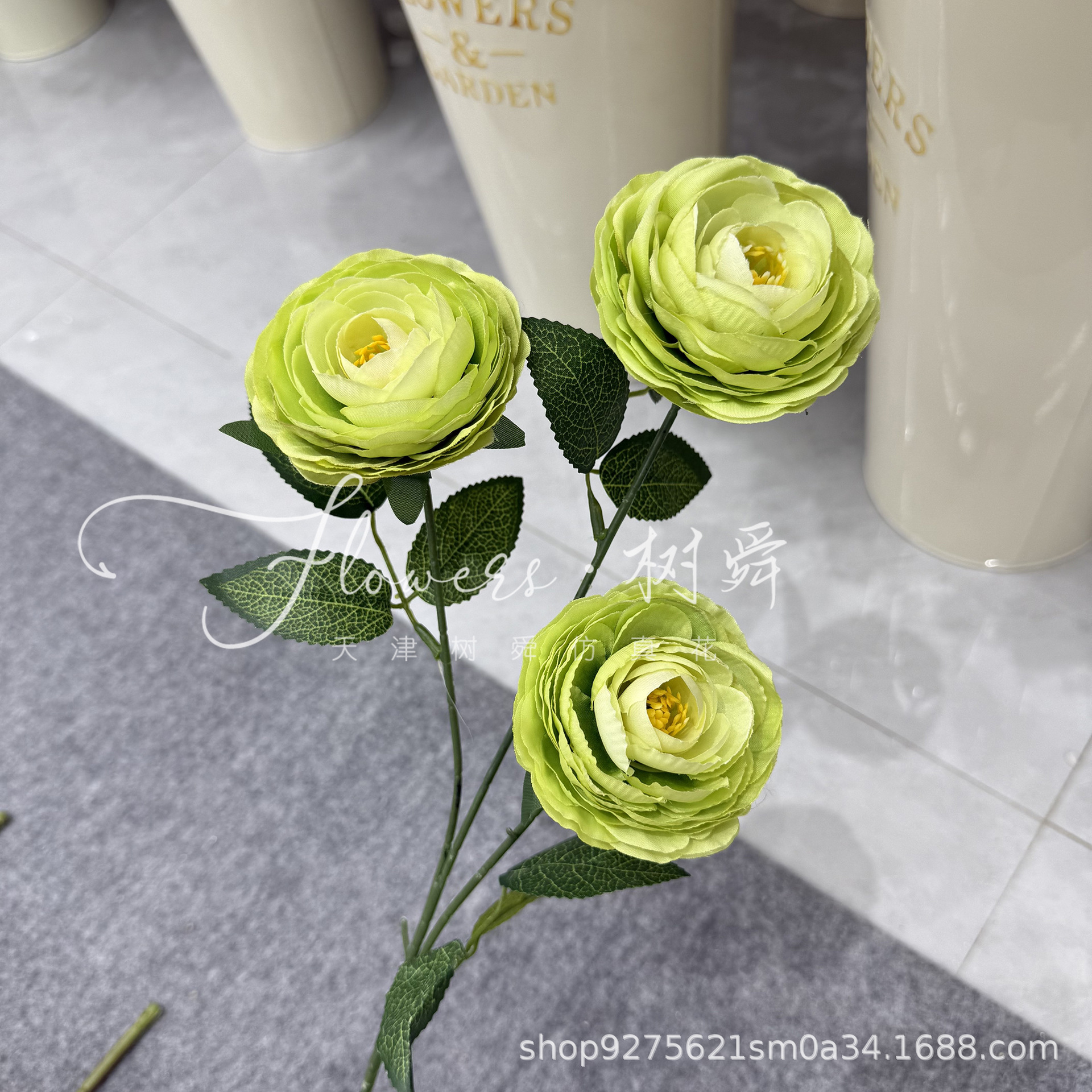 3 head qianzi lulian-green