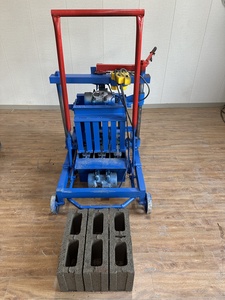 物美价廉移动式小型水泥免烧制砖机、混凝土砌块成型机 - Product Image 2