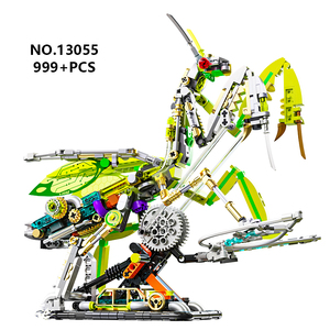 Bloque MJI de partículas pequeñas, 999 Uds., Mantis, MOC creativo, bloques de construcción de plástico educativos, juego de bloques de construcción para niños, ladrillo de juguete 13055 - Product Image 1