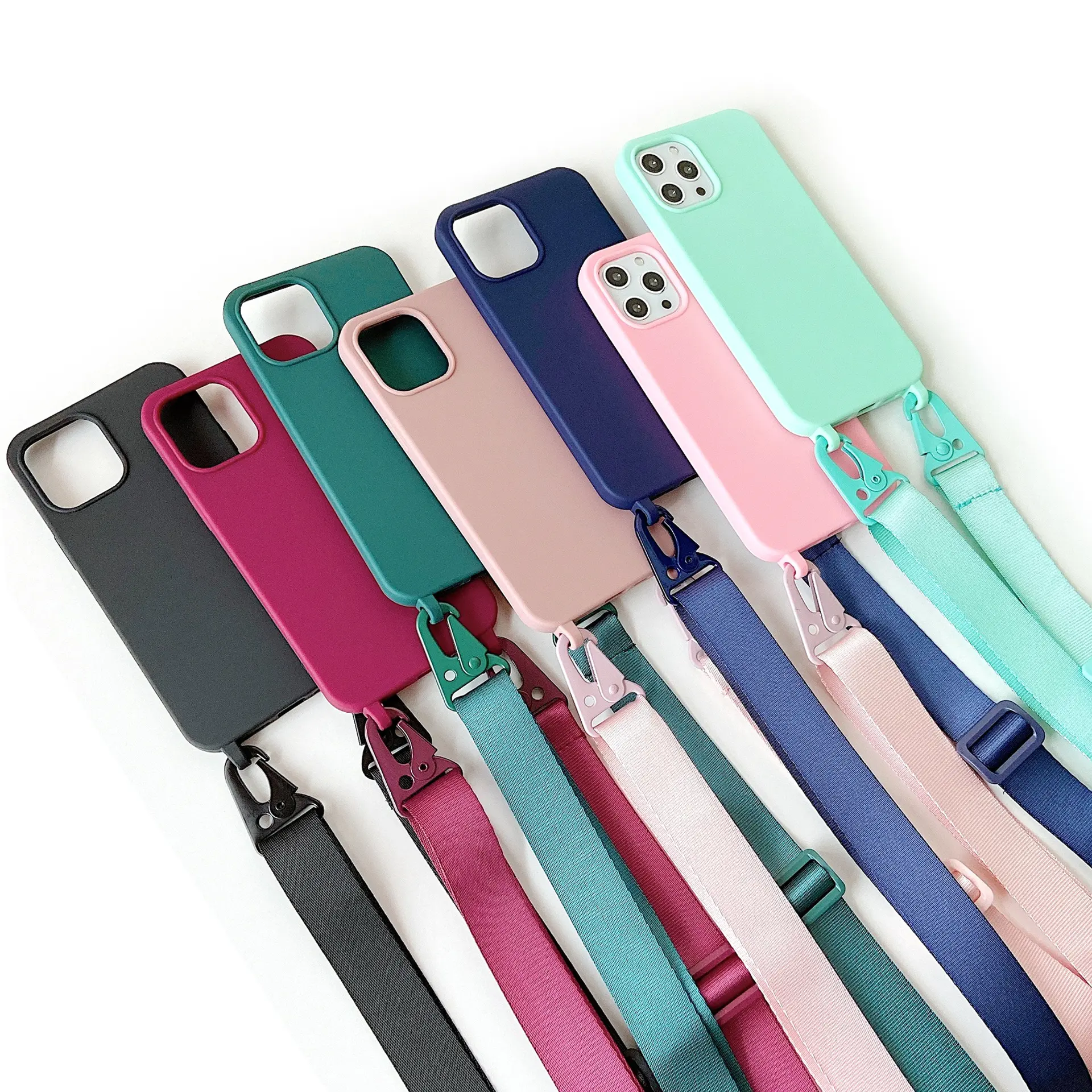 New Arrival Universal Detachable Crossbody Strap Necklace Mobile Phone Case Lanyard Rope For iPhone 14 15