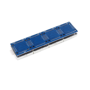 Max7219 Dot Matrix Module Control Einzelchip-Mikro computer modul 4-in-1-Anzeige Senden Sie eine 5P-Leitung (H6a4)
