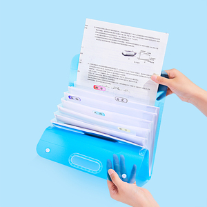 Amaon Bán hàng nóng nhựa trình bày danh mục đầu tư A4 không thấm nước accordion documetn thư mục mở rộng tập tin thư mục - Product Image 4