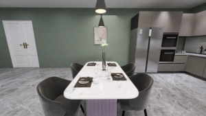 Wiselink nhà bếp Countertop Đá Cẩm thạch-tìm kiếm đá nhân tạo không có silica sửa đổi nhựa acrylic bề mặt rắn - Product Image 4