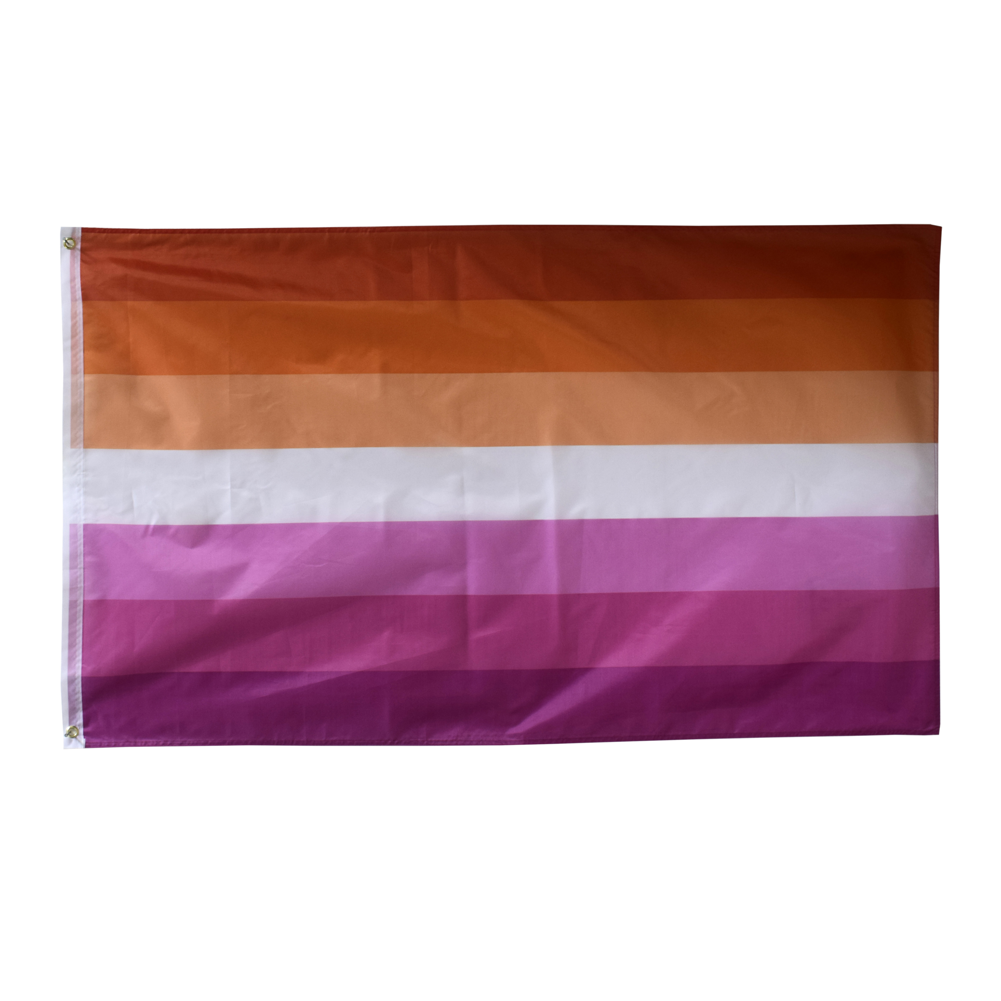 Nueva bandera de orgullo lésbico Sunset Pride