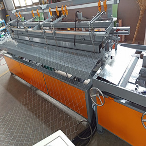 Diamond Metal Mesh <strong>Machine</strong> <strong>Wire</strong> Fence <strong>Automatic</strong> Two <strong>Wire</strong> <strong>Machine</strong> Chain Link Fence <strong>Wire</strong> <strong>Machine</strong> - Product Image 2