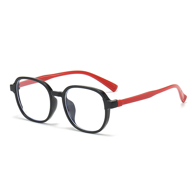 Monture noire C3 et branches rouges