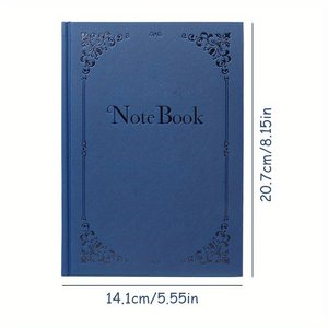 Kostenlose Probe 100 Blatt gefüttert Journal Thread Bound Kleber Bindung A5 Vintage Hardcover Notebook